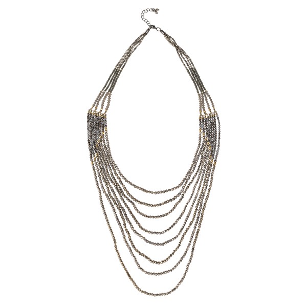 Evie Necklace-Silver by Christina Goldston